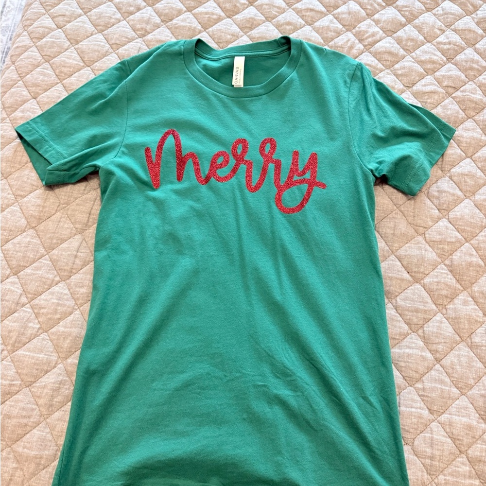 Bella Canvas Merry Christmas T-Shirt